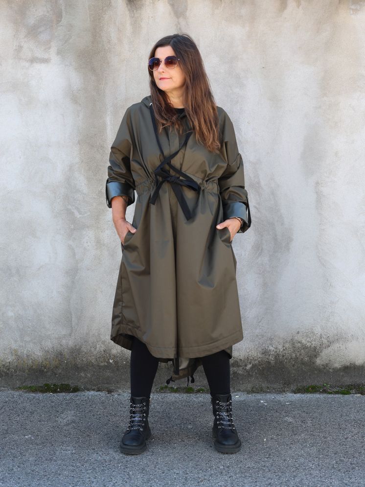 Kabanica XS/S Tamnozelena