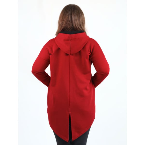Hoodie Tea Bordo