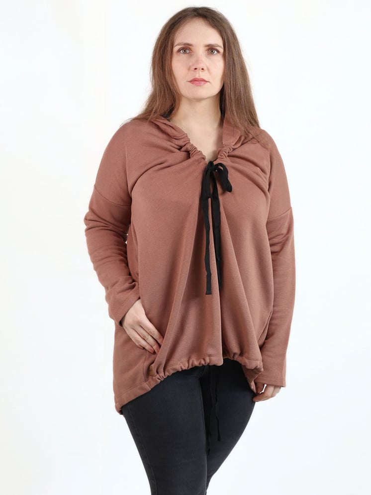 Hoodie Tea Smeđa