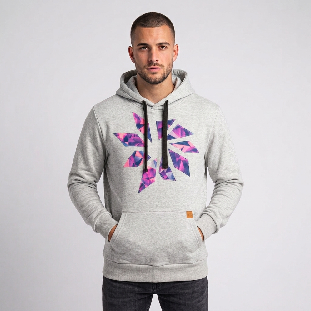 Majica s kapuljačom "Hoodie Polygon"